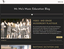 Tablet Screenshot of mrmomusic.com